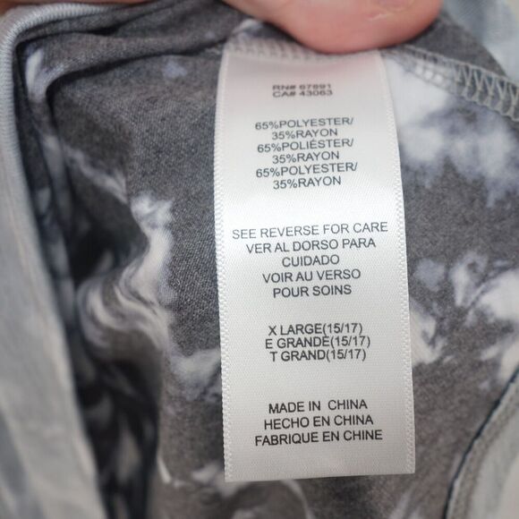 NEW NFL Teen Team Apparel Chicago Bears Tie Dye Tank Top Shirt Size XL 15/17 - Picture 4 of 6